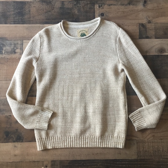 Urban Outfitters Sweaters - O'Hanlon Mills Oatmeal Textured Knit Sweater M